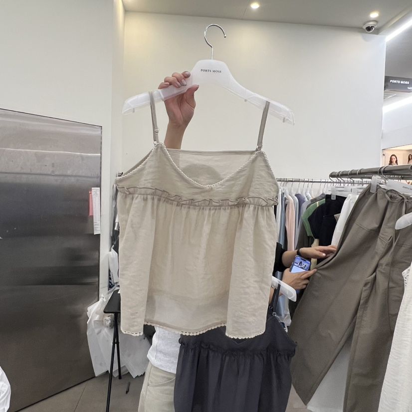 PORTS MOSS韓國東大門代購女裝新品26夏季26春夏吊帶背心PORTS_MOSS吊帶/背心
