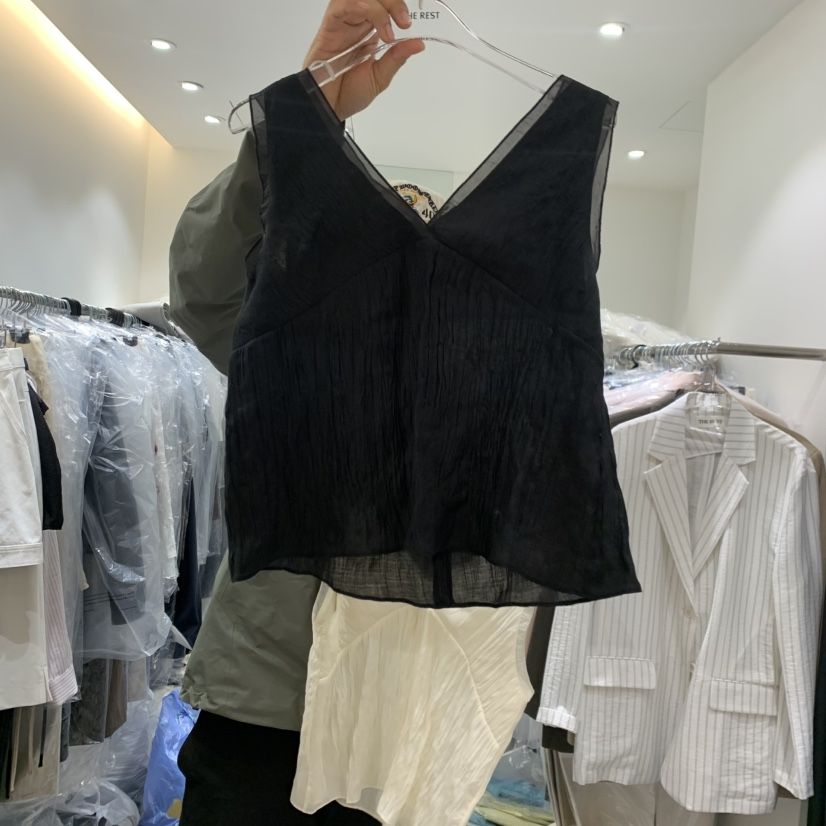 THE REST韓國東大門直郵女裝新品26夏季人氣時尚吊帶背心THE REST/UNNOEUD吊帶/背心