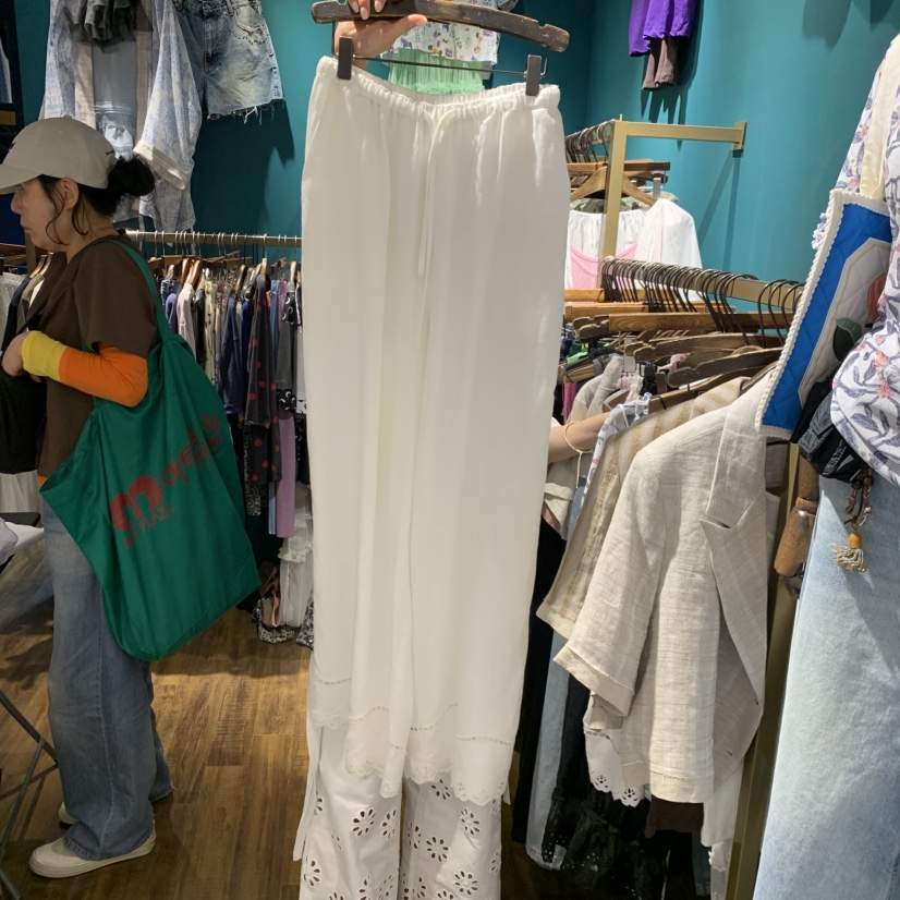 MERCI LINDA韓國東大門直郵女裝新品人氣26春夏休閑褲人造絲MERCI LINDA休閑褲