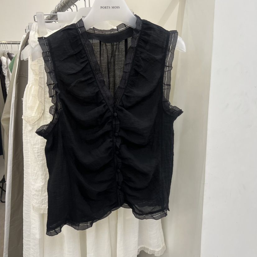 PORTS MOSS韓國直郵女裝新款熱賣職業26夏季時尚吊帶背心PORTS_MOSS吊帶/背心