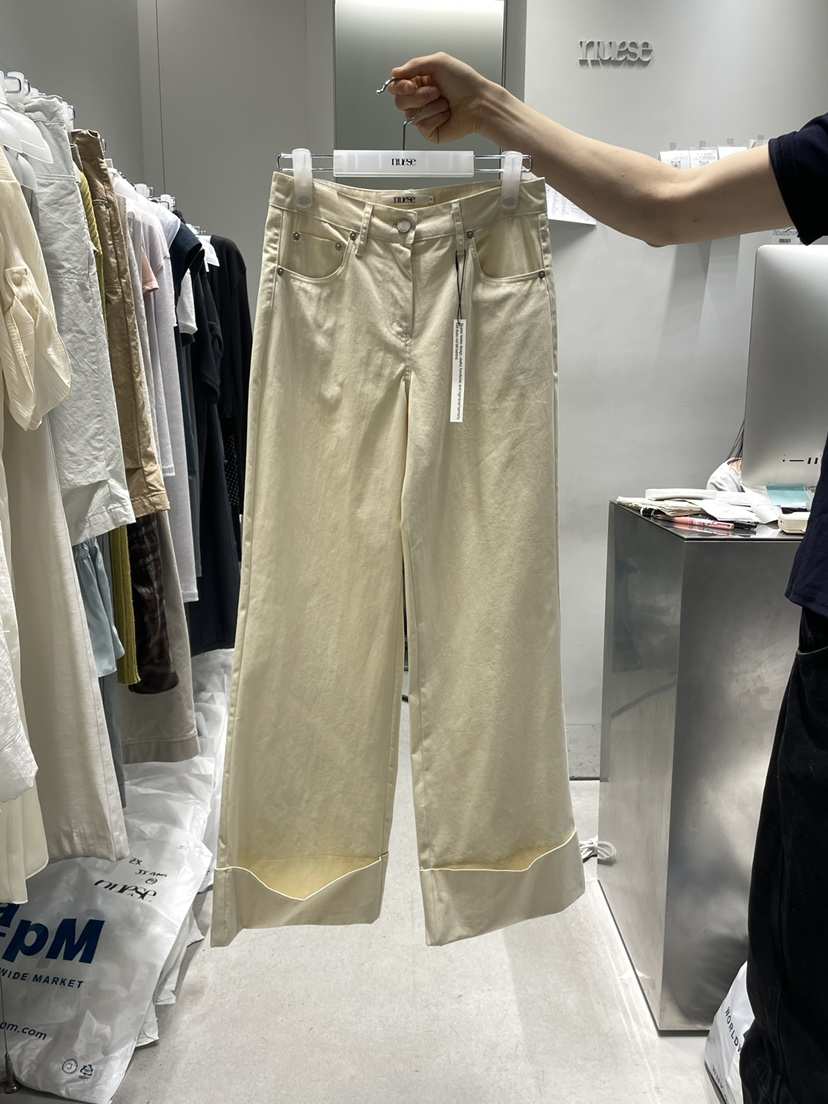 NUESE韓國直郵實拍女裝新品職業時尚熱賣26春夏人氣休閑褲NUESE休閑褲