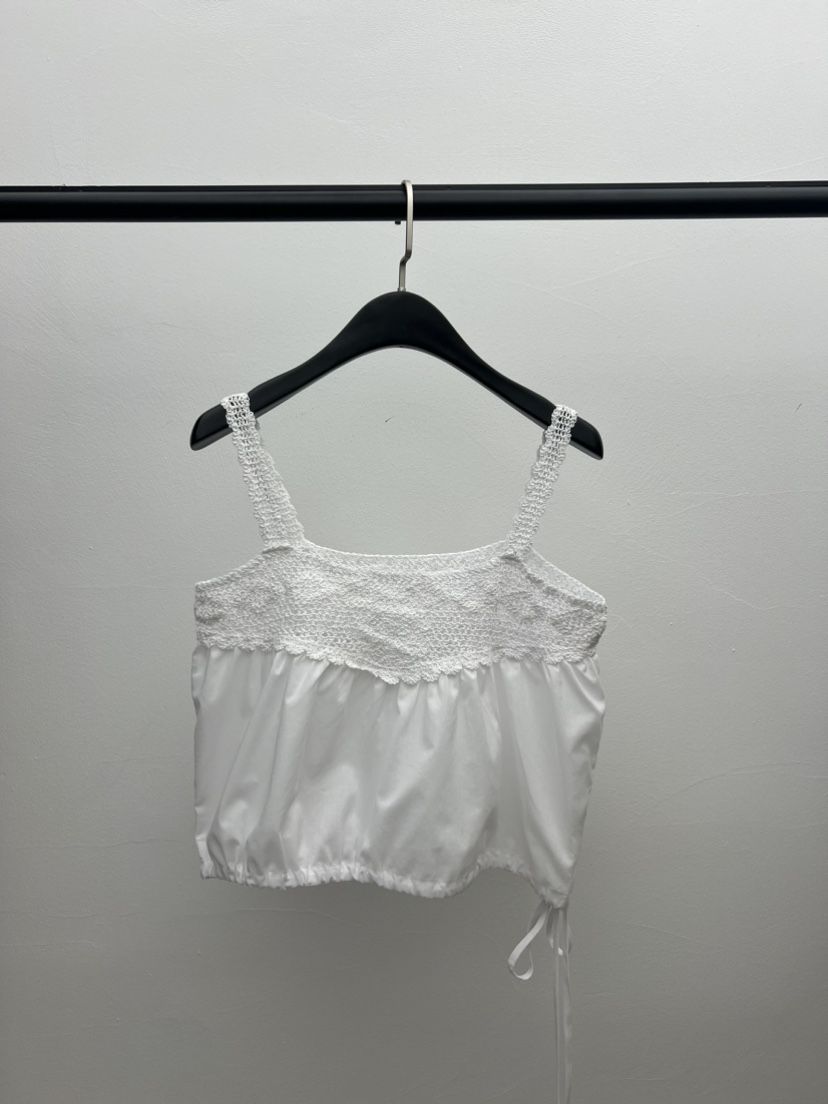 BLACK PIG/BERTO韓國直郵女裝新款職業26春夏吊帶背心撞色BLACK PIG/BERTO吊帶/背心