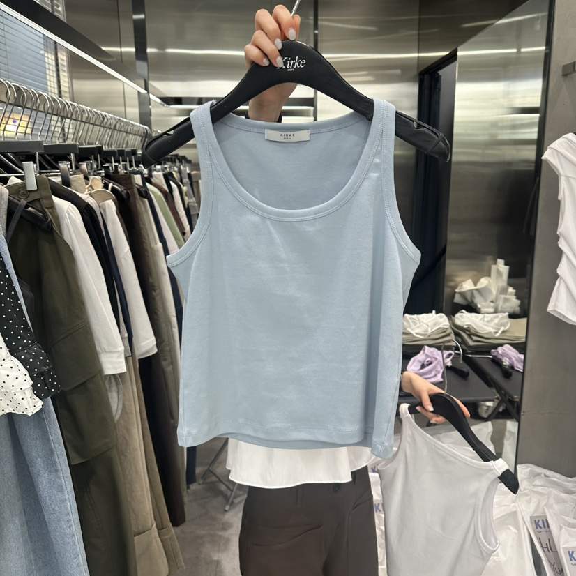 KIRKE韓國直郵實拍女裝新品人氣職業休閑26春夏26夏季吊帶背心KIRKE吊帶/背心
