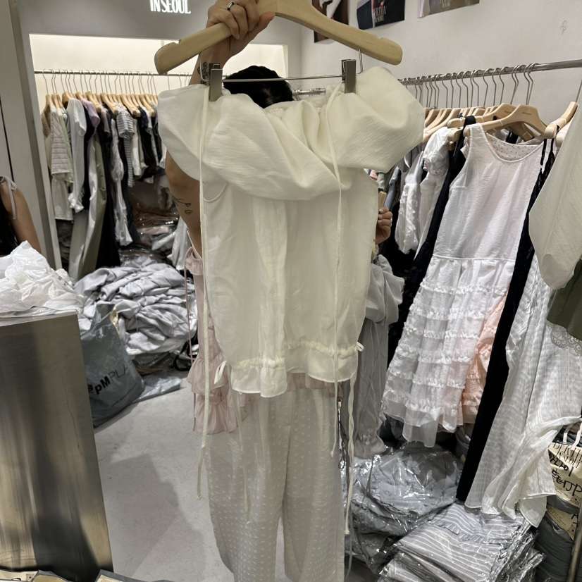 BERTHA韓國東大門代購女士新品26夏季時尚休閑職業吊帶背心BERTHA吊帶/背心