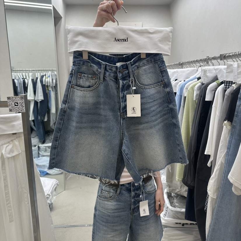 ASCEND韓國東大門代購女裝新品26夏季熱賣休閑推薦26春夏短褲ASCEND短褲
