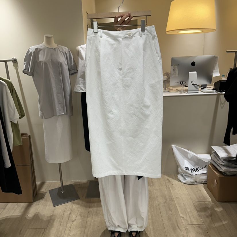 GARDEN韓國直郵實拍女裝新品職業26春夏熱賣26夏季人氣長裙GARDEN長裙