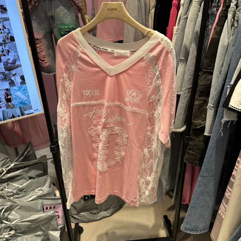 ANNA-P韓國東大門代購女士新品休閑時尚職業人氣26夏季T恤ANNA-PT恤