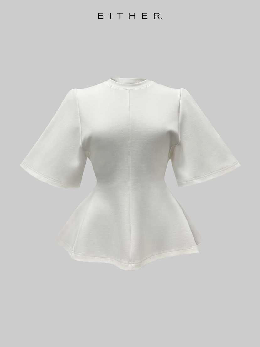 EITHER韓國直郵女士新品26夏季推薦休閑職業26春夏襯衫蕾絲衫EITHER襯衫/蕾絲衫