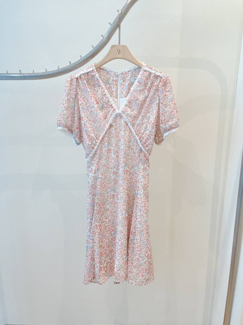 OVE韓國直郵女裝新品26春夏人氣休閑熱賣26夏季推薦連衣裙OVE連衣裙