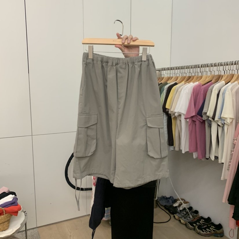 DOHWAJI韓國東大門代購女裝新品26夏季熱賣時尚推薦短褲口袋DOHWAJI短褲