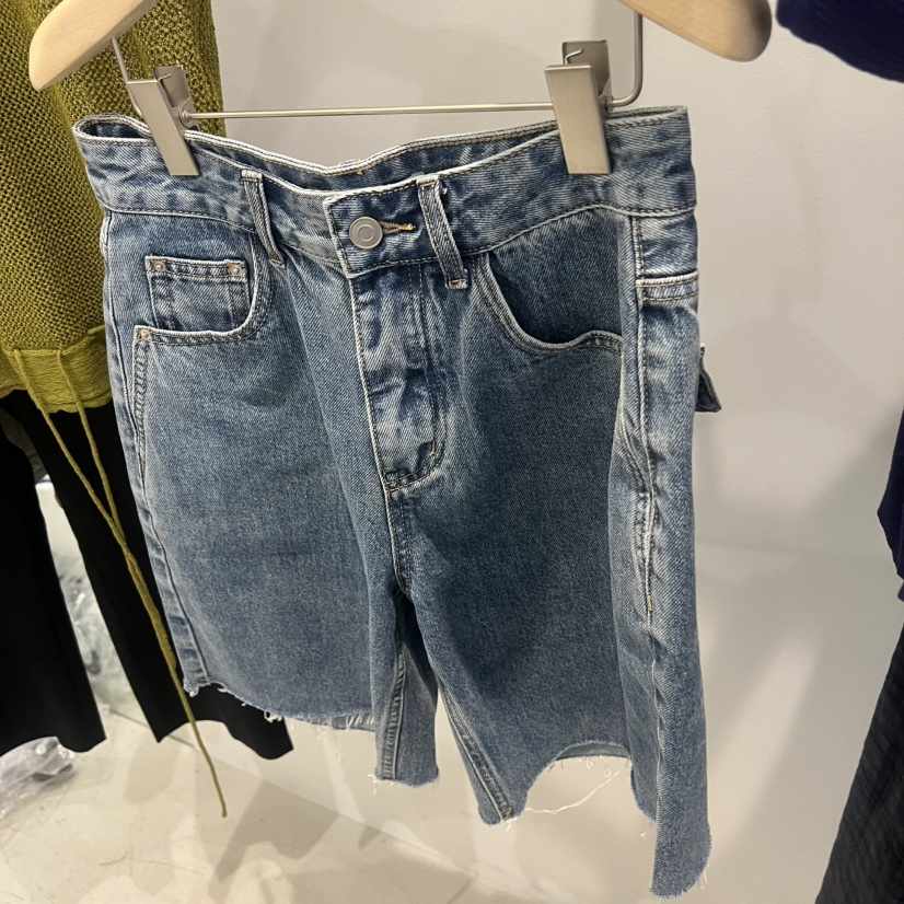 PLATE韓國直郵女裝新品人氣26春夏26夏季熱賣休閑短褲口袋PLATE短褲