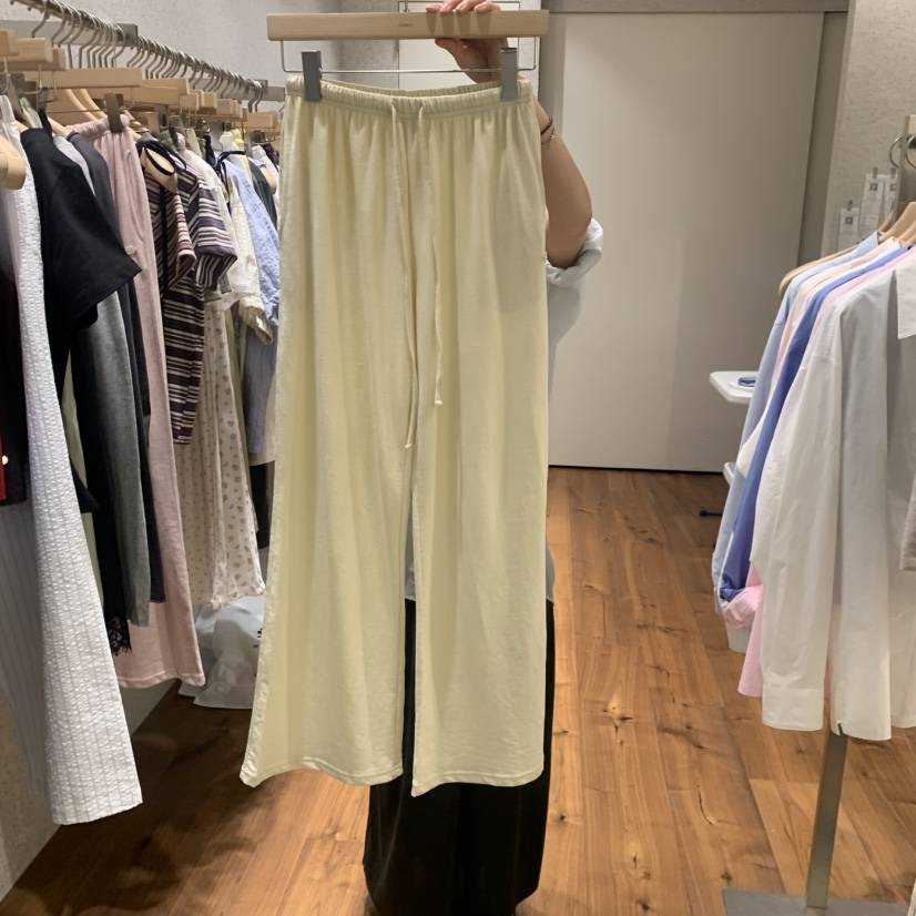 COMELY韓國直郵女裝新品26春夏職業26夏季推薦休閑褲毛圈布COMELY休閑褲