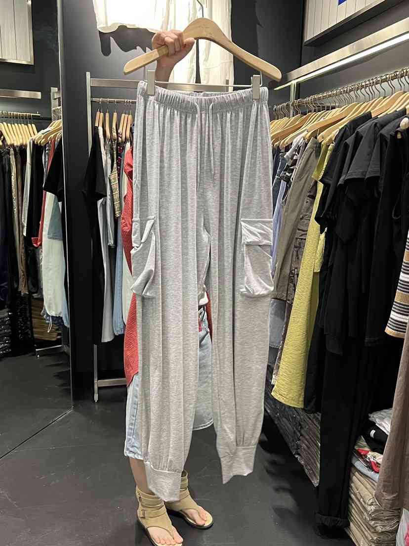 EL BOSQUE韓國代購女裝新品人氣26春夏熱賣26夏季休閑褲EL BOSQUE休閑褲