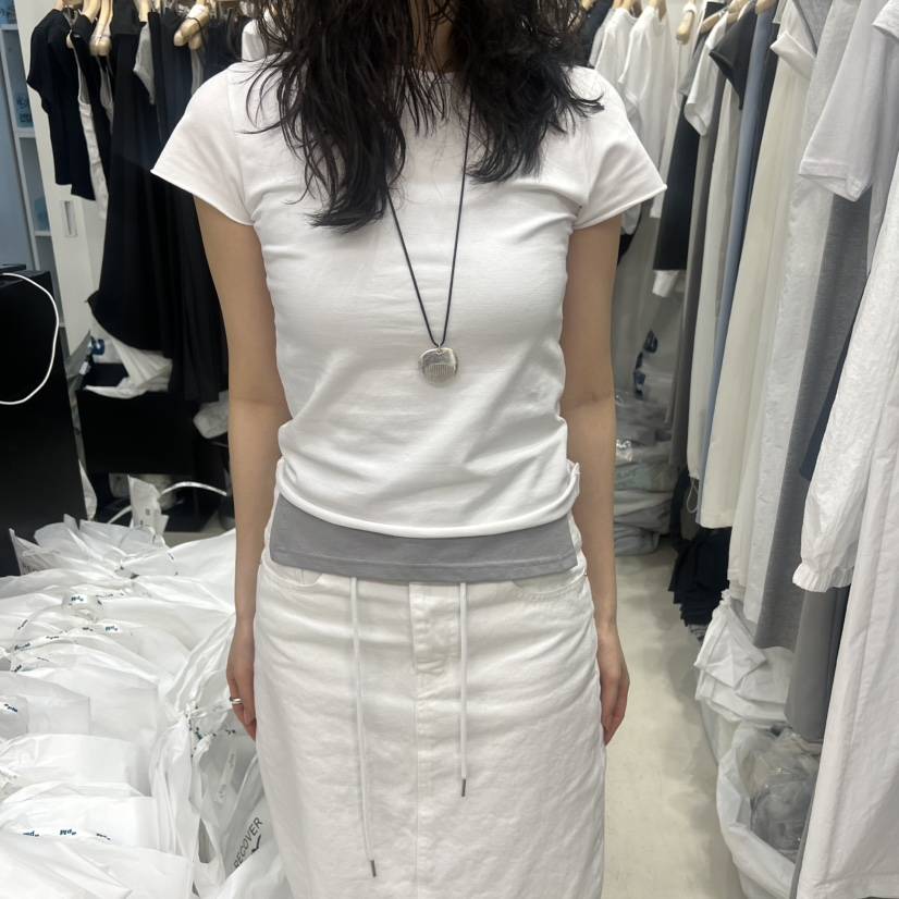 RECOVER韓國東大門直郵女裝新品推薦休閑時尚T恤不含內搭RECOVER/MOMENTT恤