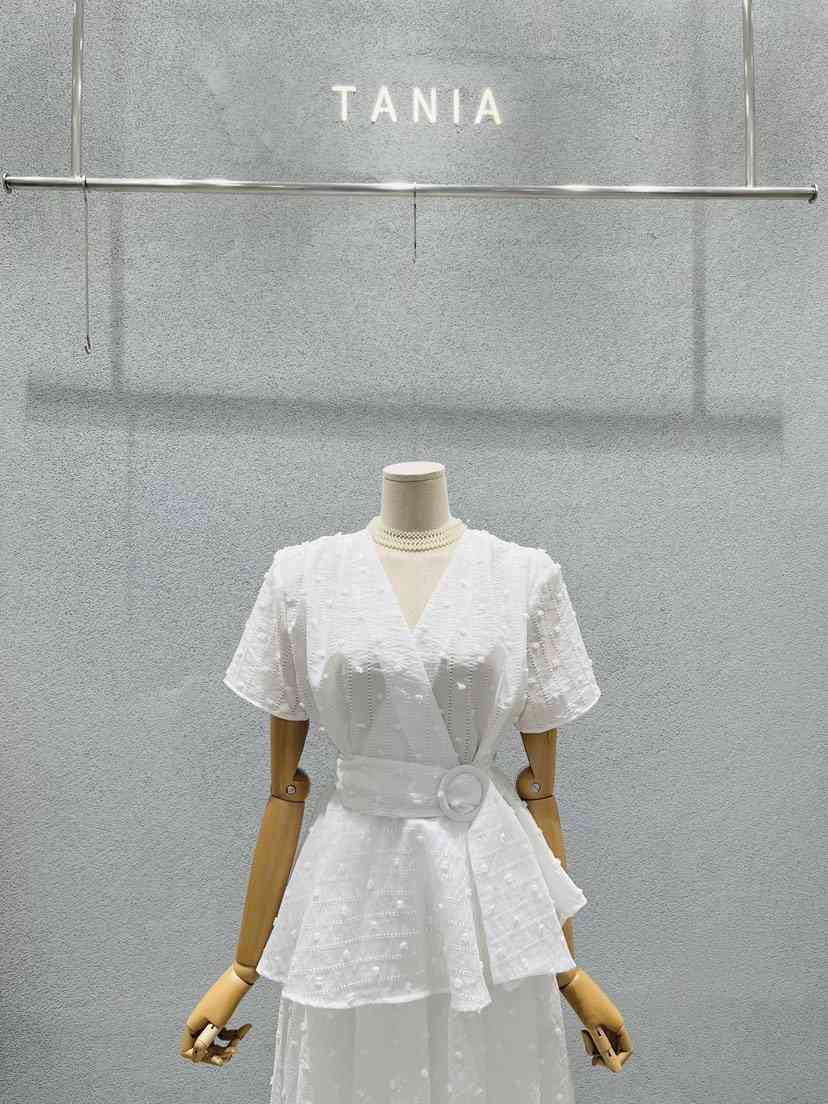 TANIA韓國直郵女裝新款熱賣休閑推薦26夏季26春夏襯衫蕾絲衫TANIA襯衫/蕾絲衫
