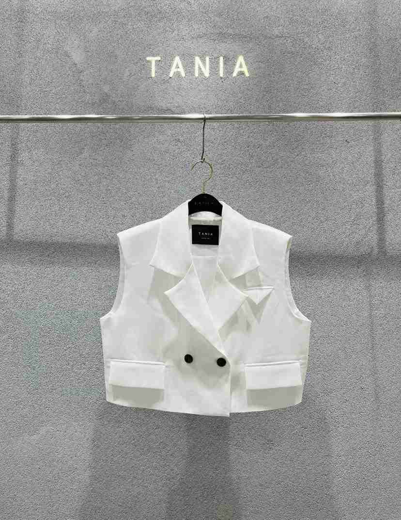 TANIA韓國東大門代購女士新品時尚休閑人氣熱賣26夏季馬甲TANIA馬甲