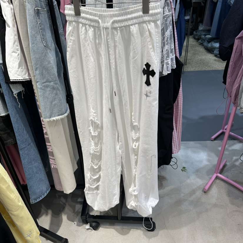 ANNA-P韓國代購女裝新款時尚職業26夏季人氣休閑休閑褲系帶ANNA-P休閑褲