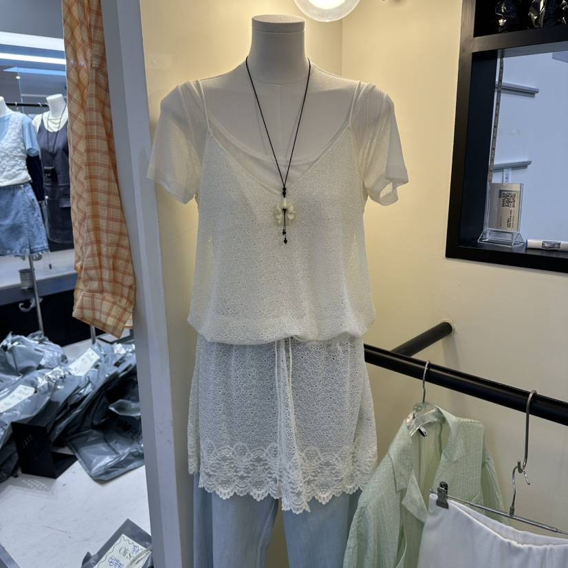 ARR東大門實拍韓國女裝新品人氣26夏季休閑推薦職業連衣裙ARR連衣裙