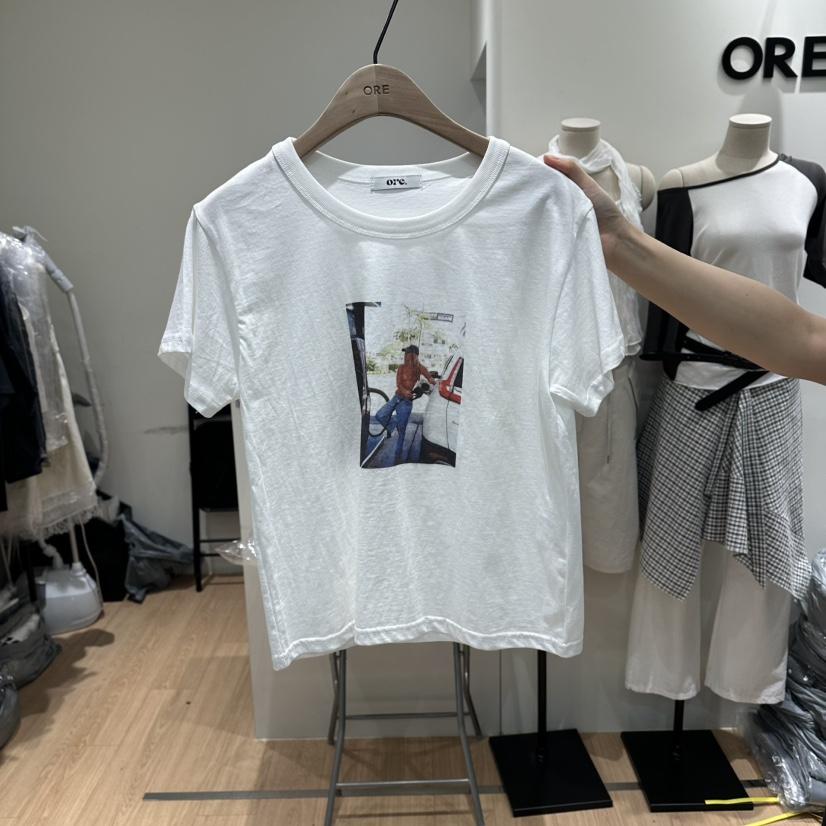 ORE-P韓國東大門代購女士新款職業時尚人氣推薦熱賣休閑T恤ORET恤
