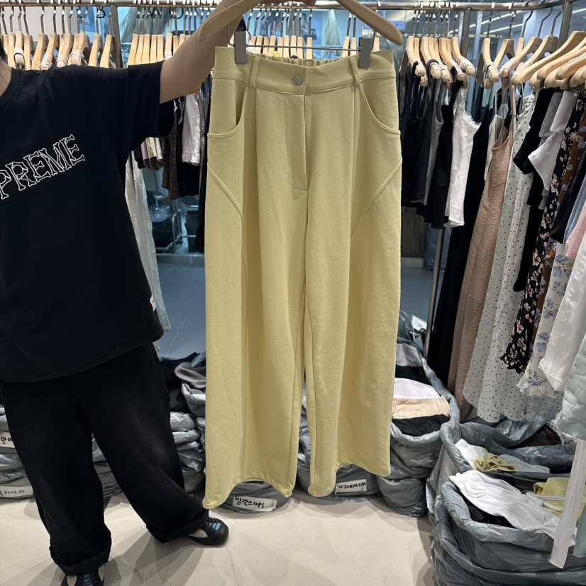 HONG.U韓國直郵女士新品推薦職業人氣26春夏26夏季休閑褲HONG.U休閑褲