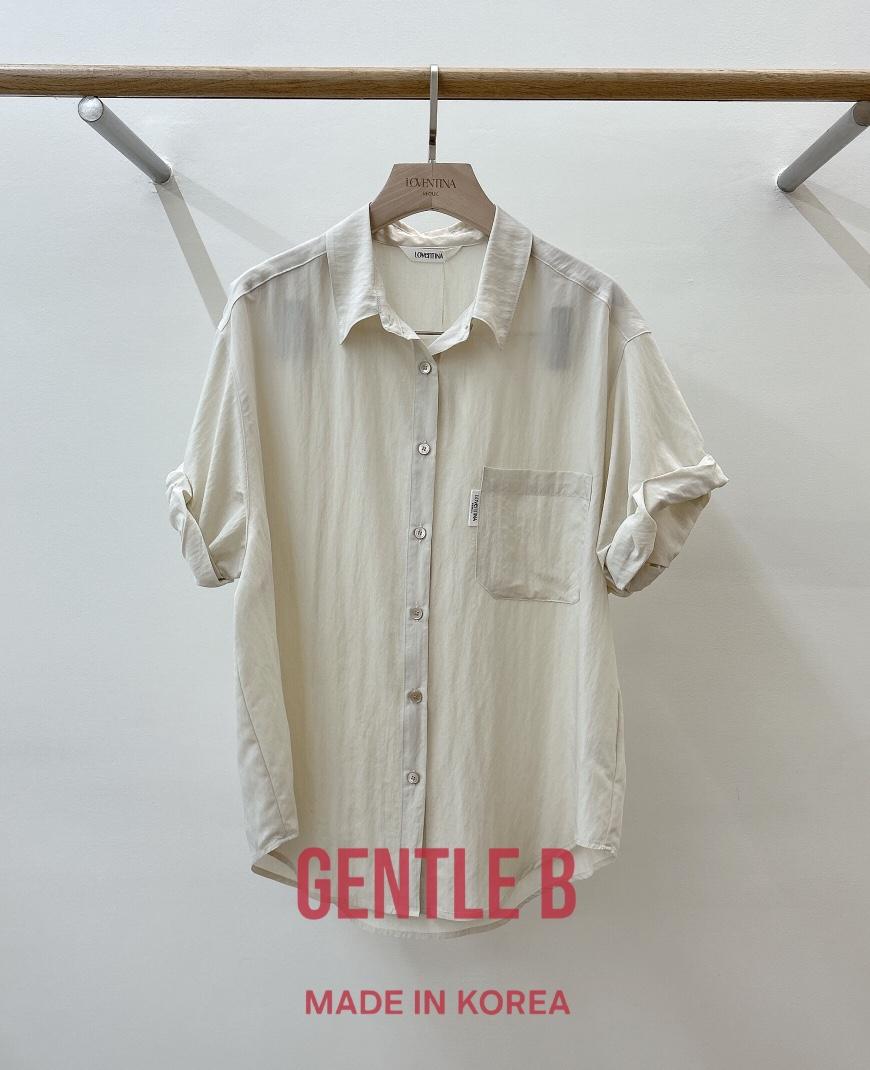 GENTLE B/LOVENTINA東大門實拍韓國女裝新款26夏季襯衫蕾絲衫GENTLE B/LOVENTINA襯衫/蕾絲衫