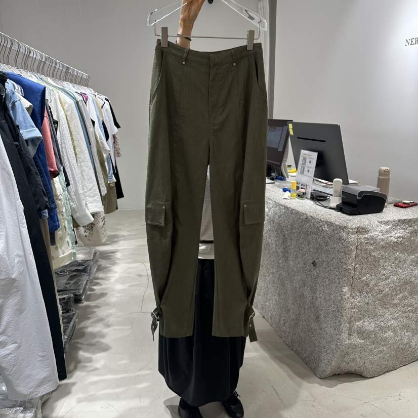 NEROLI 36韓國直郵女士新品26夏季推薦26春夏休閑褲亞麻NEROLI 36休閑褲