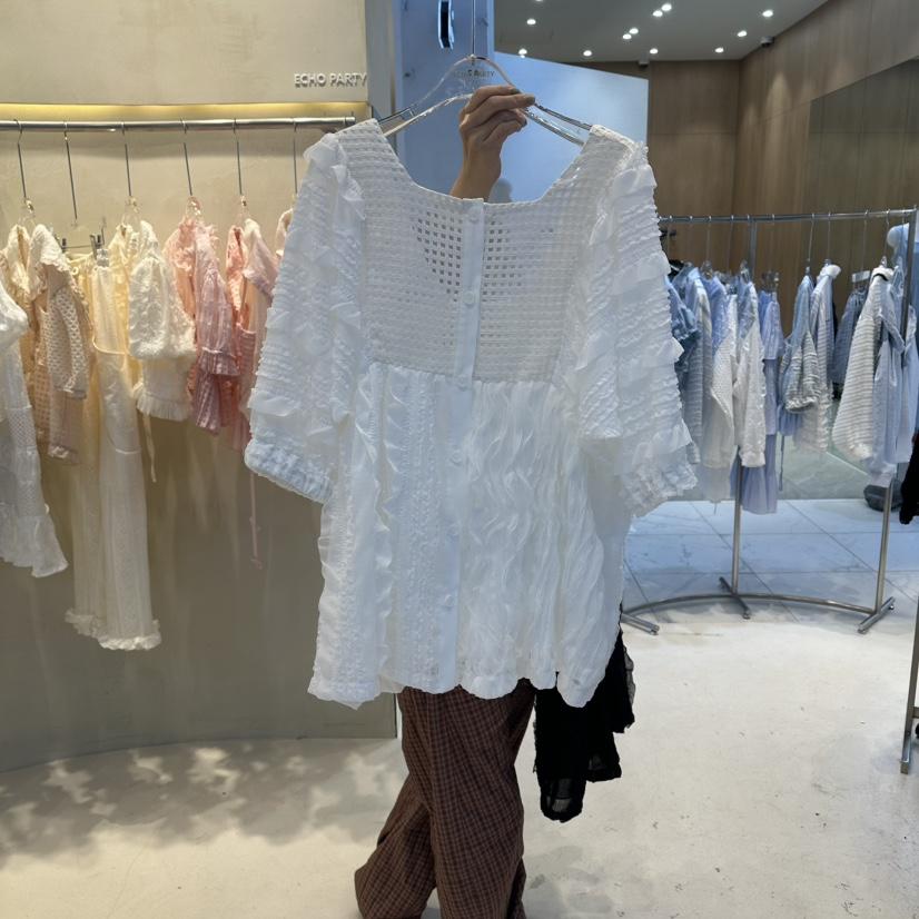 ECHOPARTY韓國東大門直郵女裝新品人氣推薦休閑26春夏連衣裙ECHOPARTY連衣裙