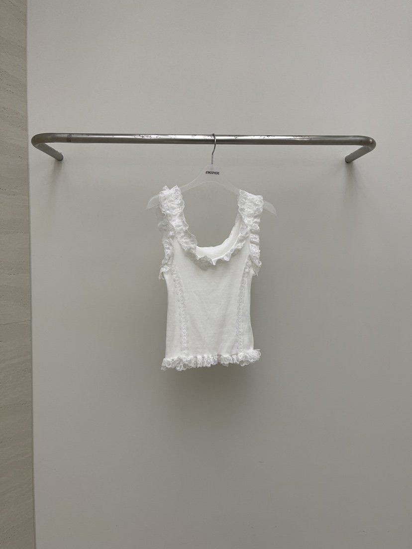 ATMOSPHERE韓國直郵女裝新品推薦休閑人氣職業吊帶背心復古ATMOSPHERE/BLING吊帶/背心