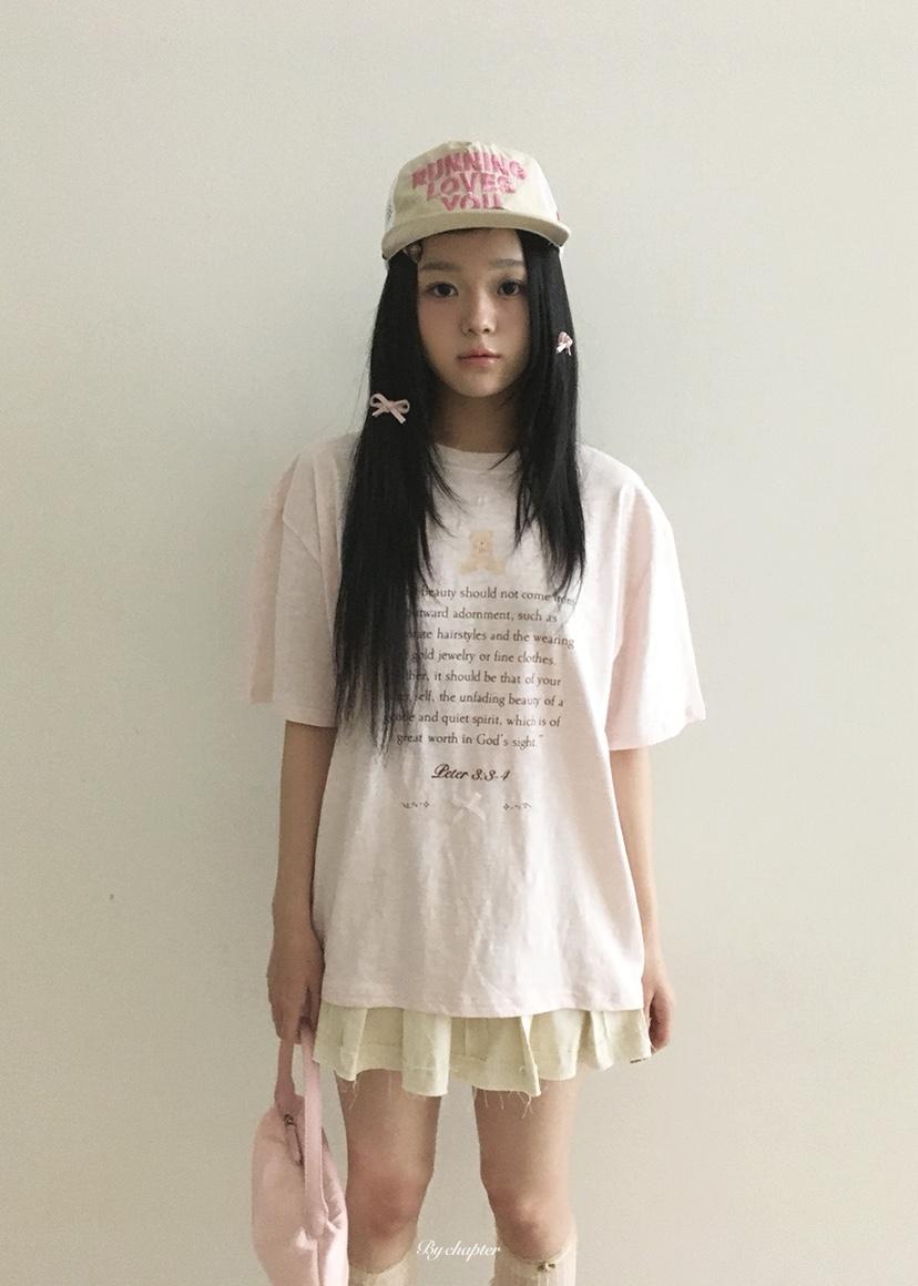 BY CHAPTER韓國東大門直郵女裝新款26春夏熱賣人氣職業T恤BY ChapterT恤