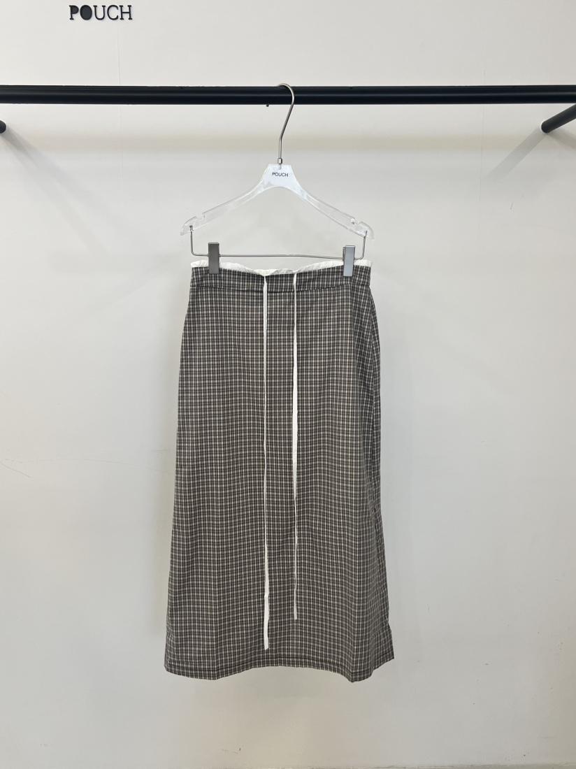 POUCH韓國直郵女裝新品26夏季推薦時尚休閑熱賣半身裙中短裙POUCH半身裙/中短裙