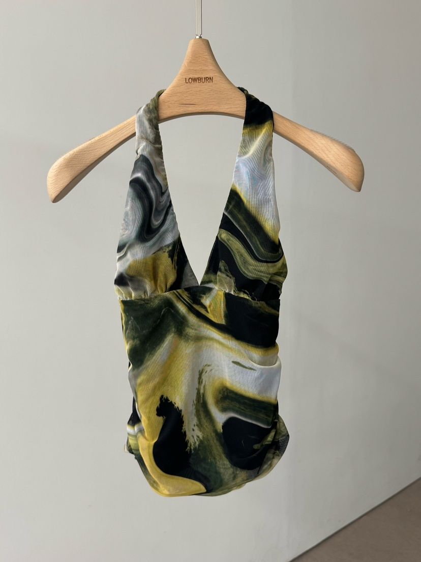 LOWBURN韓國直郵女士新品26春夏26夏季職業熱賣推薦吊帶背心LOWBURN吊帶/背心