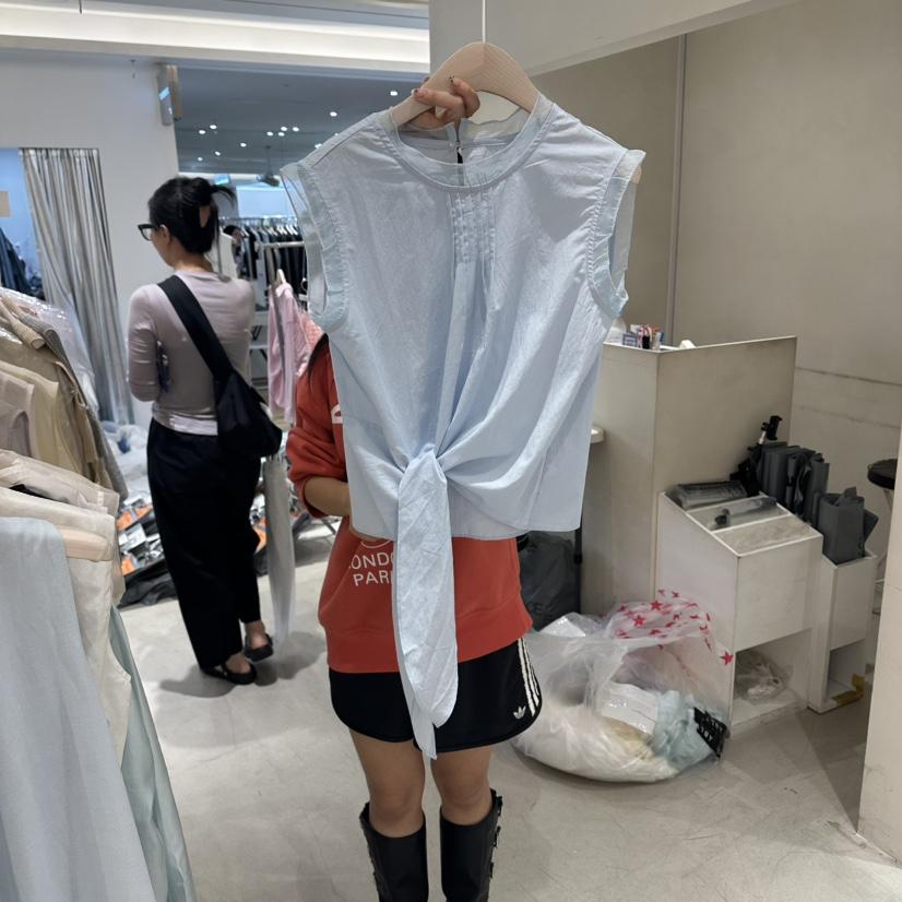 Color B韓國東大門代購女裝新品休閑人氣吊帶背心連帽衫Color B吊帶/背心