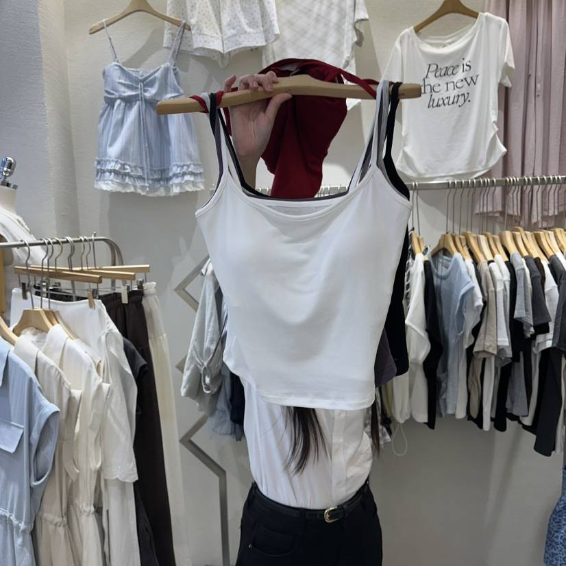 HIPTIQUE東大門實拍韓國女士新品推薦休閑熱賣26春夏吊帶背心HIPTIQUE吊帶/背心