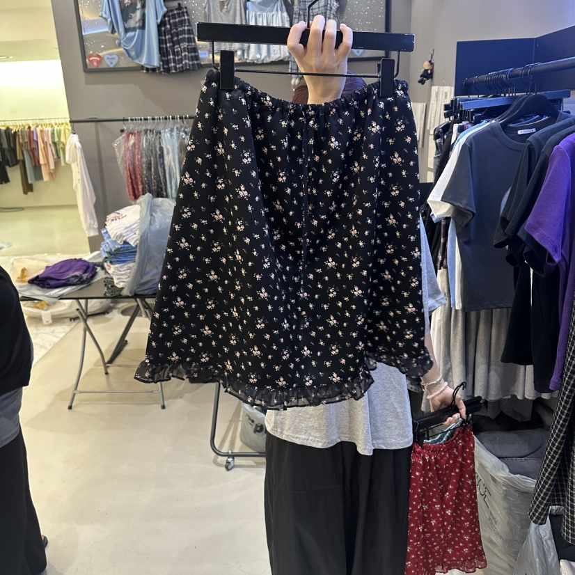 CREDITO韓國直郵女士新品休閑人氣26春夏職業半身裙中短裙CREDITO半身裙/中短裙