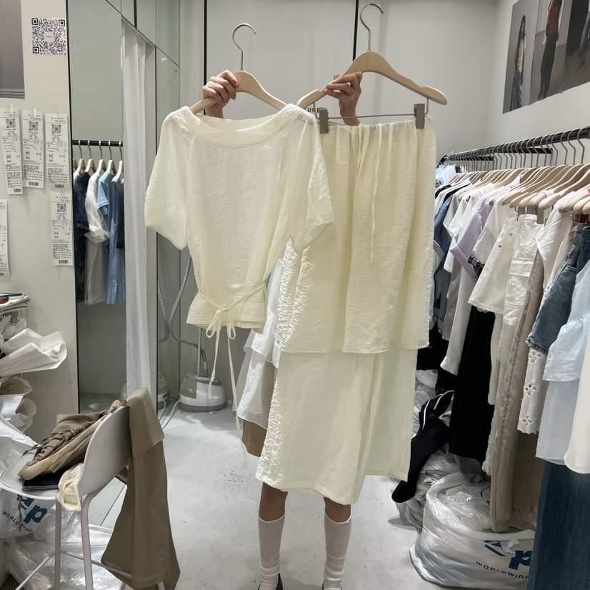 YUNBAL韓國直郵女裝新品推薦職業休閑人氣套裝三件套套裝YUNBAL套裝