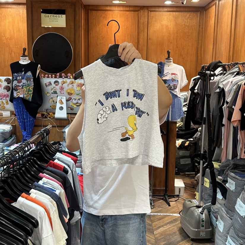 GARMENT-P韓國直郵女裝新款時尚推薦26夏季休閑吊帶背心GARMENT吊帶/背心