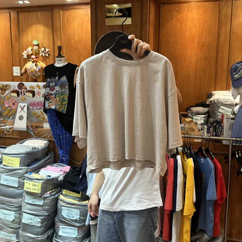 GARMENT-P韓國直郵女裝新款人氣推薦職業休閑26夏季長袖T恤GARMENT長袖T恤