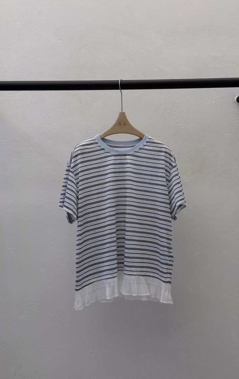 AUTUMN BEIGE-Q韓國直郵實拍女裝新品職業推薦26夏季T恤A.b/AUTUMN BEIGET恤