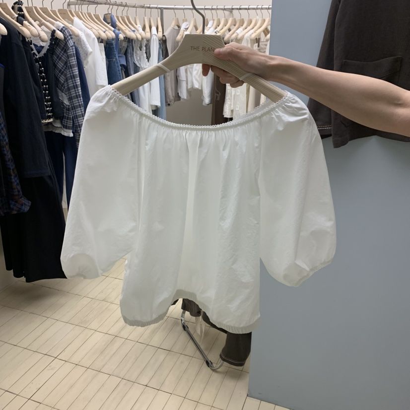 THEPLAN韓國東大門代購女裝新品熱賣休閑26夏季襯衫蕾絲衫THE PLAN襯衫/蕾絲衫