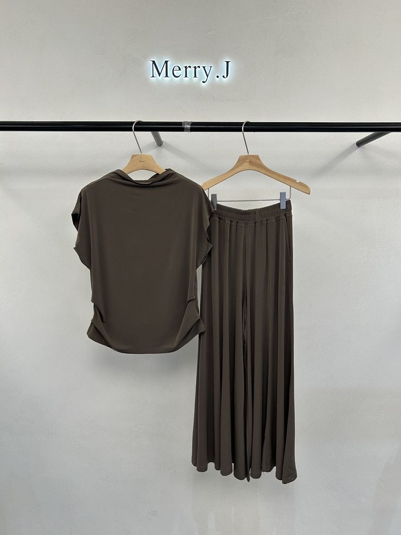 MERRY-J韓國東大門代購女裝新款26夏季時尚休閑26春夏套裝MERRY-J套裝