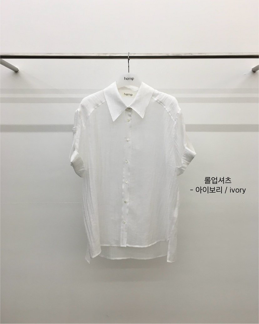 HEMP-P韓國直郵女士新品人氣時尚熱賣26夏季推薦襯衫蕾絲衫hemp襯衫/蕾絲衫