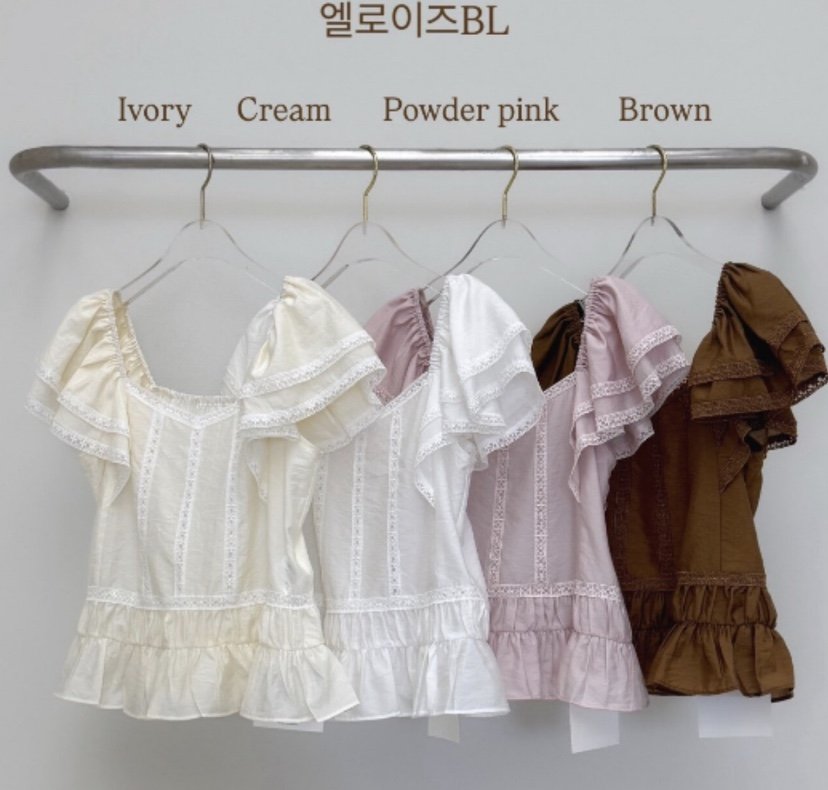 LE MASTERPLACE東大門實拍韓國女裝新品26春夏襯衫蕾絲衫Le masterpiece襯衫/蕾絲衫