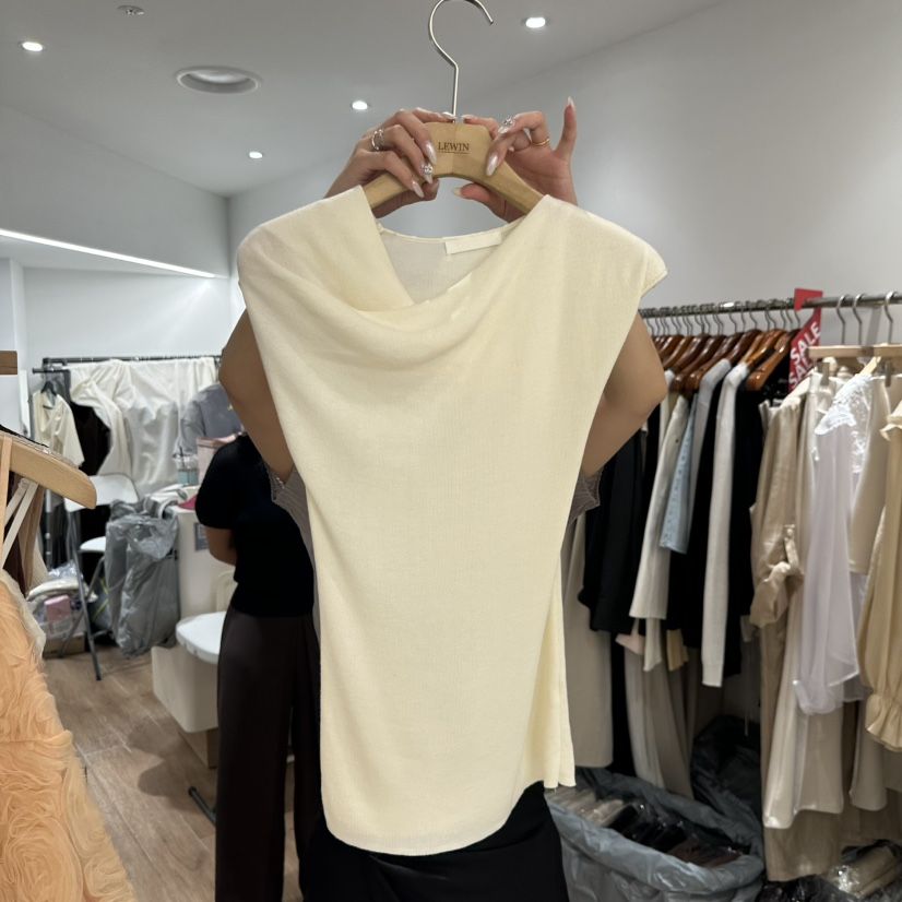 LEWIN韓國直郵實拍女裝新品熱賣職業休閑吊帶背心不含項鏈LEWIN吊帶/背心