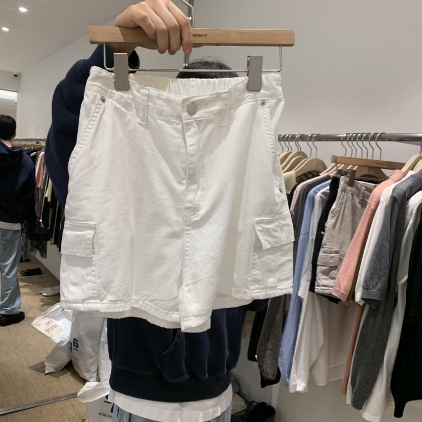 SELF SERVICE韓國直郵女裝新品職業熱賣人氣26春夏短褲工裝SELF SERVICE短褲