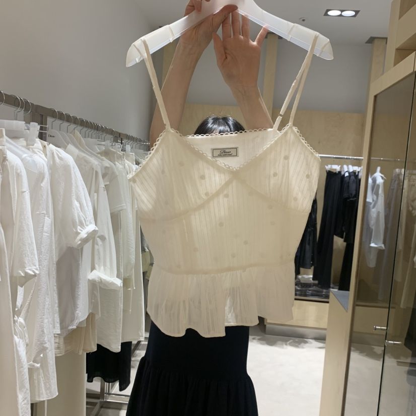 DEUO韓國東大門直郵女士新品人氣休閑職業熱賣時尚吊帶背心DEUO吊帶/背心