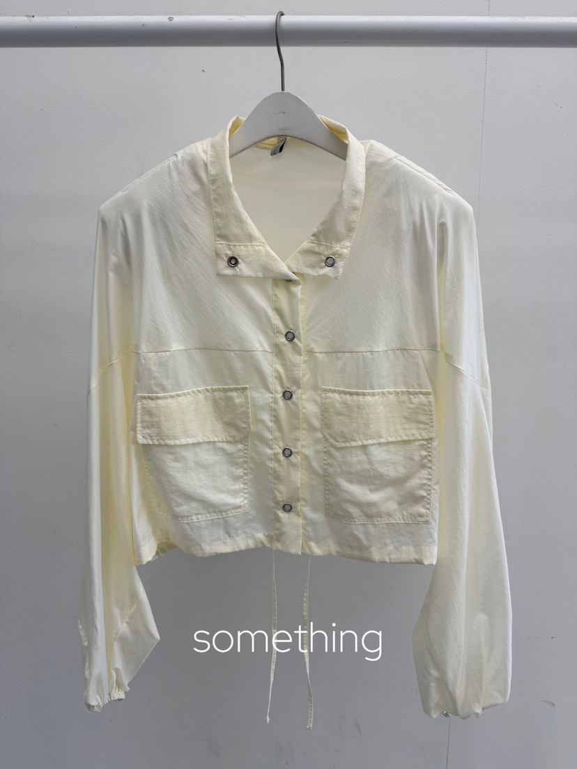 SOMETHING-L/FANCY韓國東大門代購女士新品休閑26春夏夾克SOMETHING-L/FANCY夾克