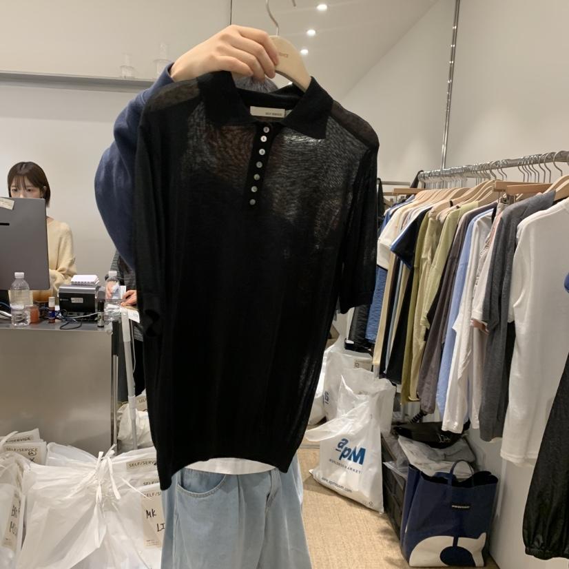 SELF SERVICE韓國直郵女士新品休閑推薦職業26春夏針織衫SELF SERVICE針織衫