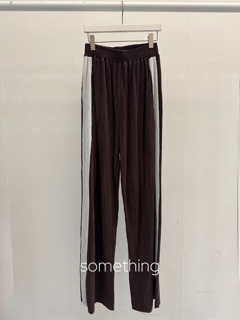 SOMETHING-L/FANCY韓國直郵女士新款26夏季職業時尚休閑褲SOMETHING-L/FANCY休閑褲