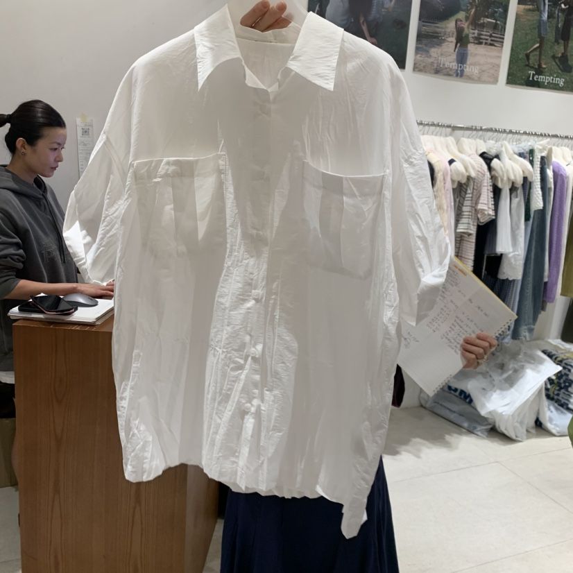 TEMPTING韓國直郵女裝新款推薦職業26春夏人氣襯衫蕾絲衫TEMPTING襯衫/蕾絲衫