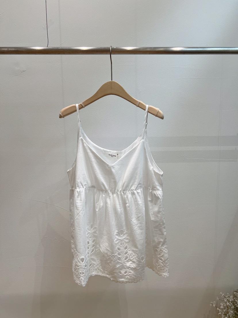 GLAD SOME韓國直郵實拍女士新款時尚人氣職業吊帶背心無袖GLAD SOME吊帶/背心